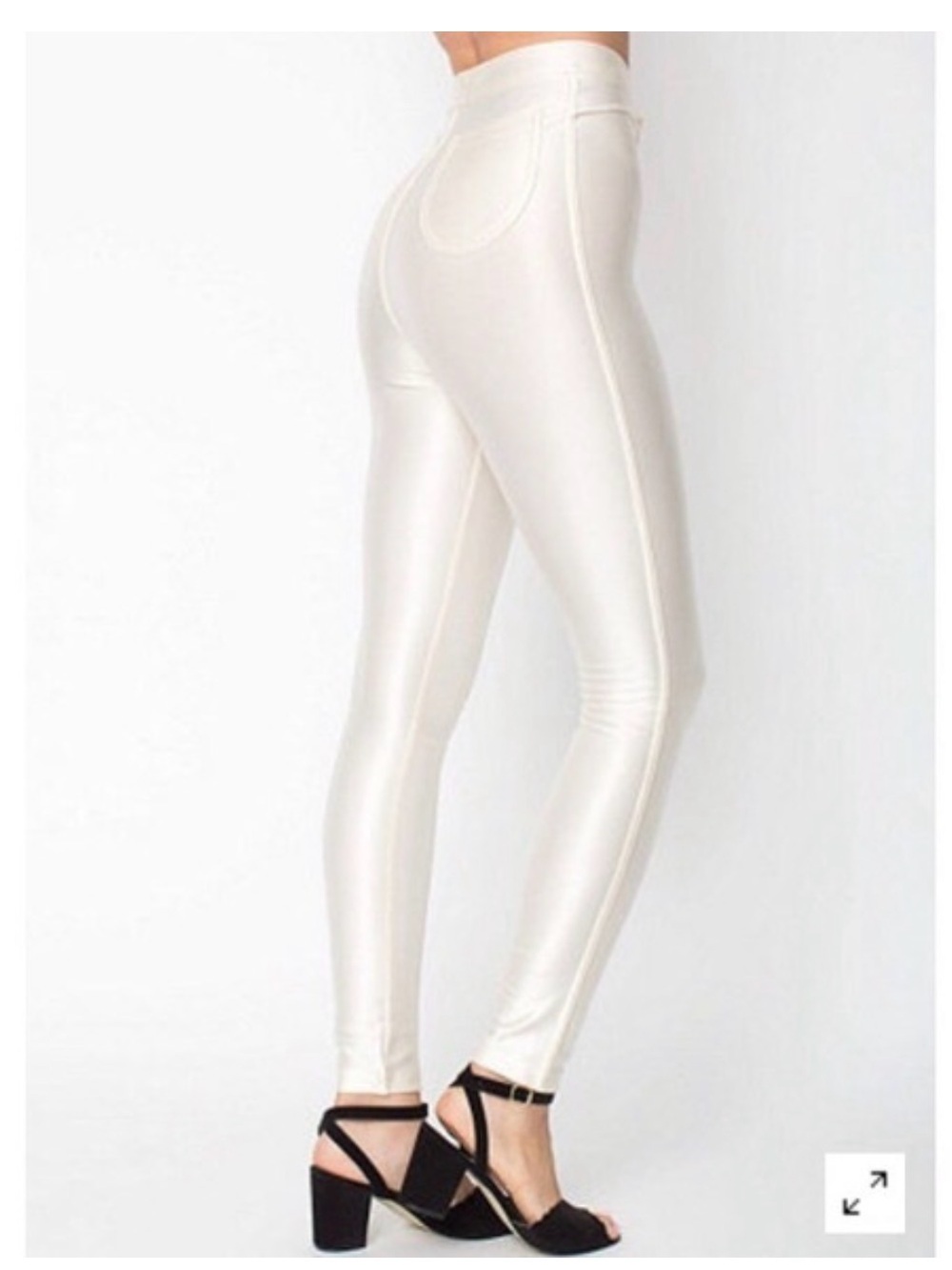 American Apparel pearl Disco pants sz small